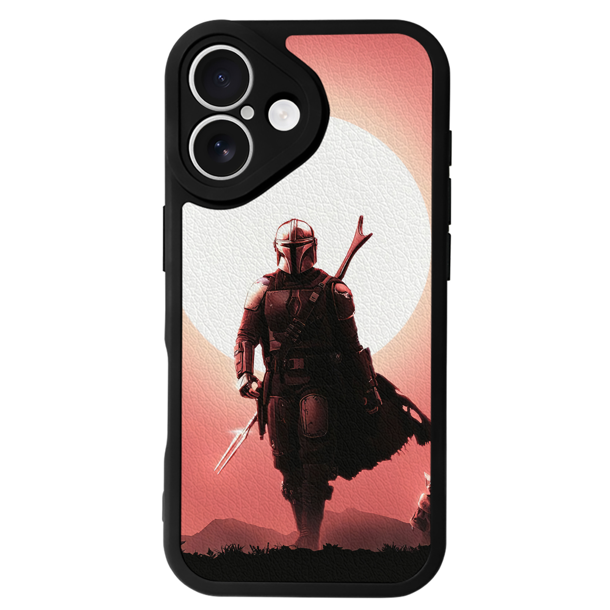 （画像用） スター・ウォーズ Star Wars 【iPhone 16シリーズ対応】シリコンスマホケース（レザー調） 材質：シリコン